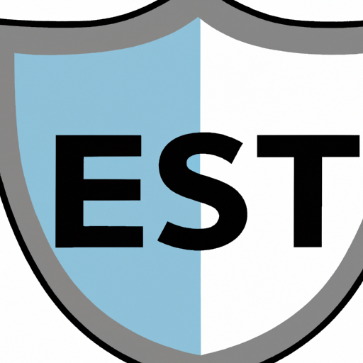 איור המציג את הלוגו של EDR ESET עם מגן, המייצג אבטחה.